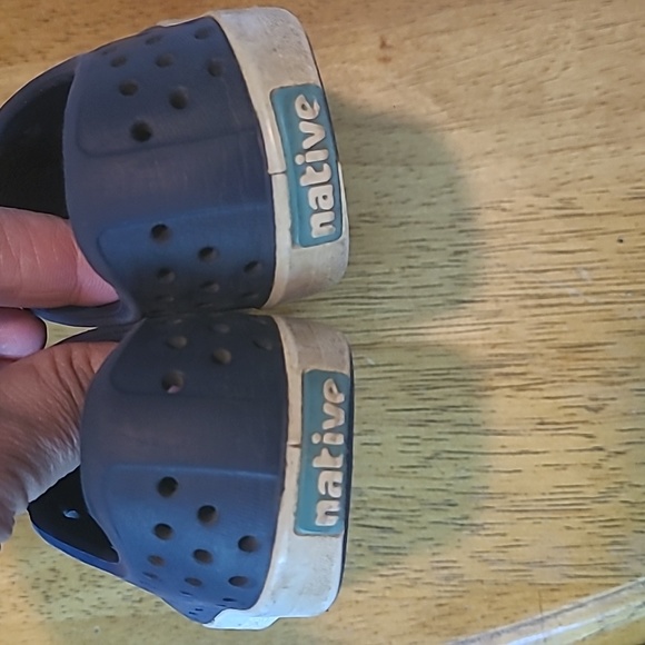 Native Jefferson Blue Shoes 6C - Picture 3 of 3